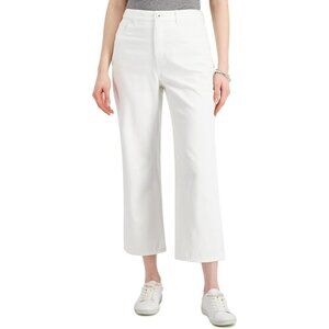 Brand new Style & Co. High Rise Slouchy Crop Jeans | White | NWT Size 4